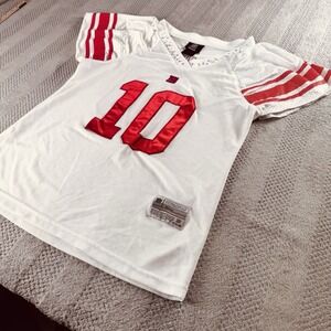 Vintage Reebok - Women's M - Eli Manning #10 New York Giants NFL White Jersey